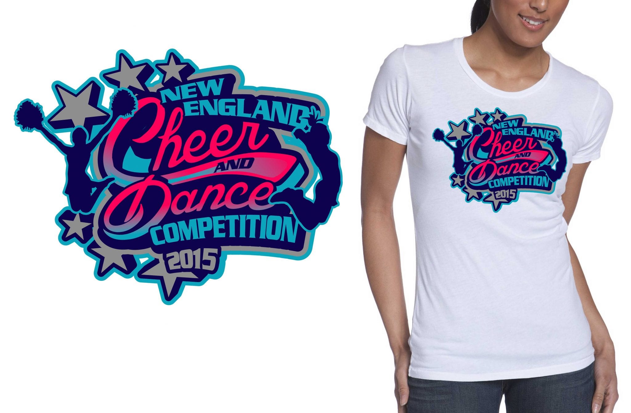 2015-new-england-cheer-and-dance-competition-best-tshirt-logo-design