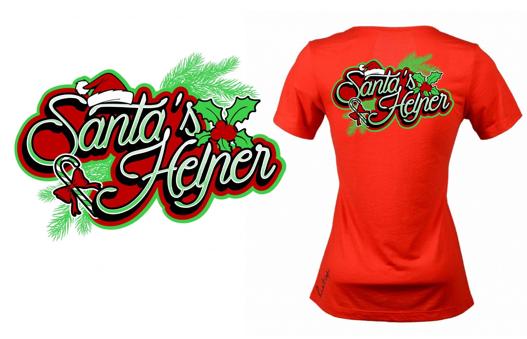 Eyecatching vector logo design for t-shirt for 2015 Holly Feis event ...