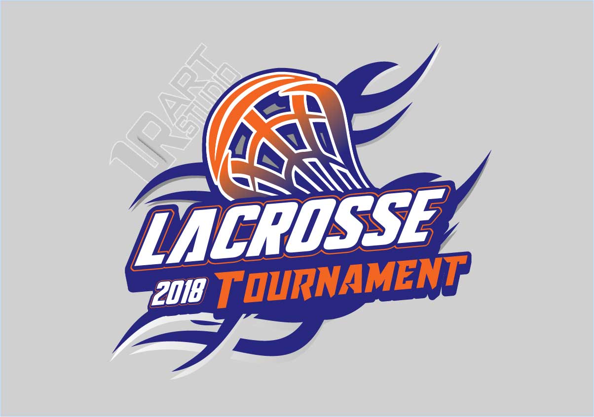 LACROSSE TOURNAMENT LOGO 2018 UrArtStudio