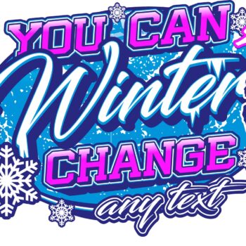 WINTER GYMNASTICS FULLY CUSTOMIZABLE T-SHIRT LOGO DESIGN