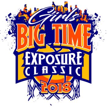 GIRLS-BIG-TIME-EXPOSURE-CLASSIC-BASKETBALL-2018-adjustable-t-shirt-logo-design-1