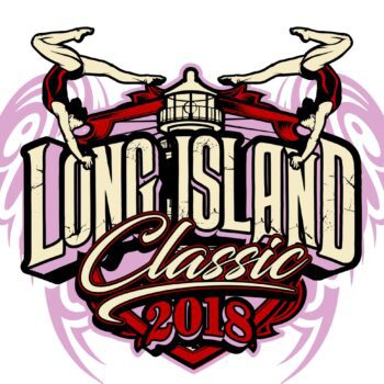 GYMNASTICS-LONG-ISLAND-CLASSIC-t-shirt-vector-logo-design-for-print-1