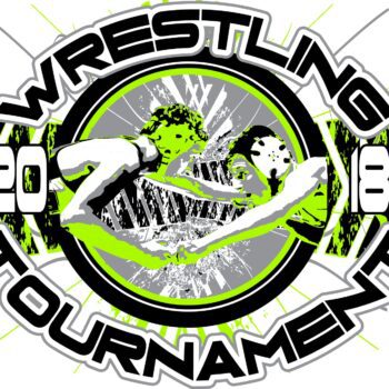 WRESTLING-TOURNAMENT-2018-adjustable-t-shirt-logo-design