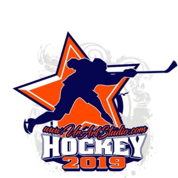 HOCKEY ADJUSTABLE LOGO DESIGN 001