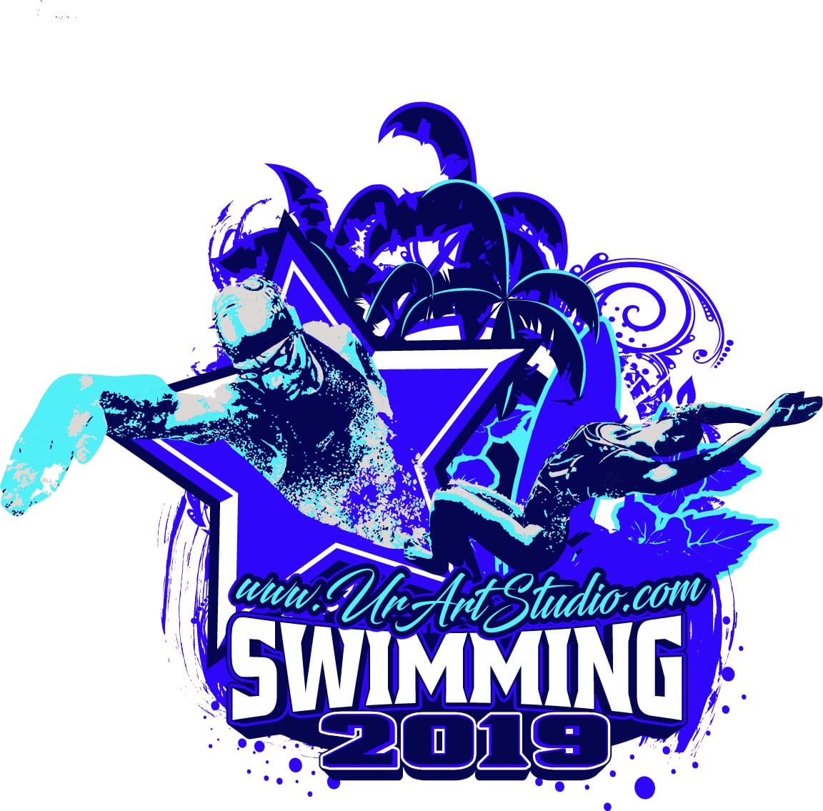 Swim Team Logo Designs