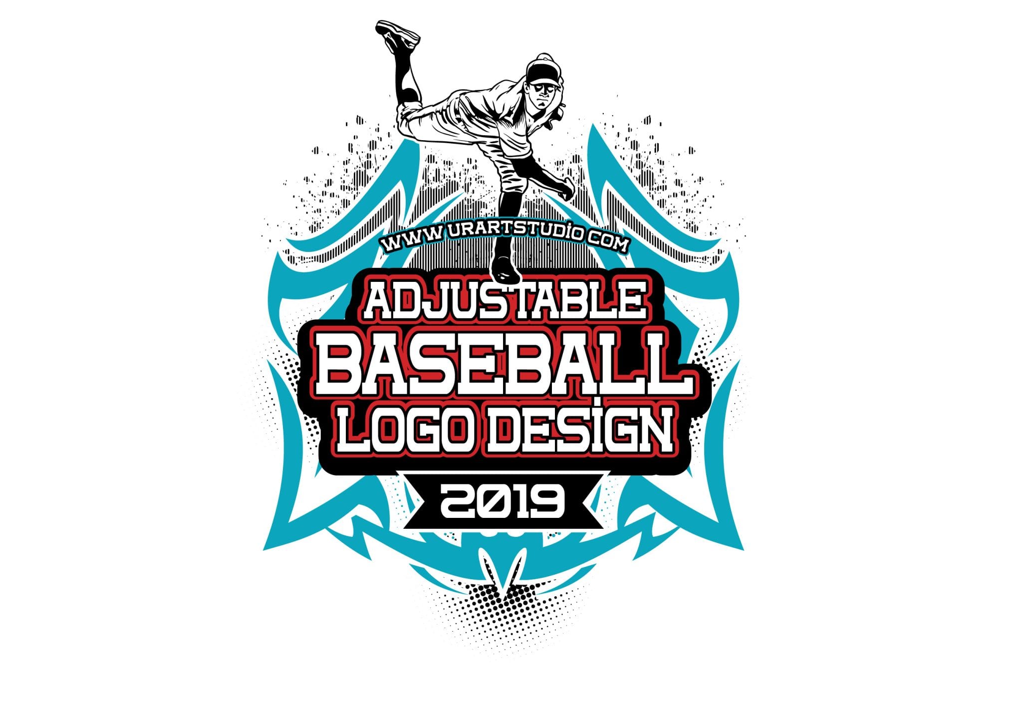 Download BASEBALL ADJUSTABLE VECTOR LOGO DESIGN FOR PRINT - AI, EPS ...