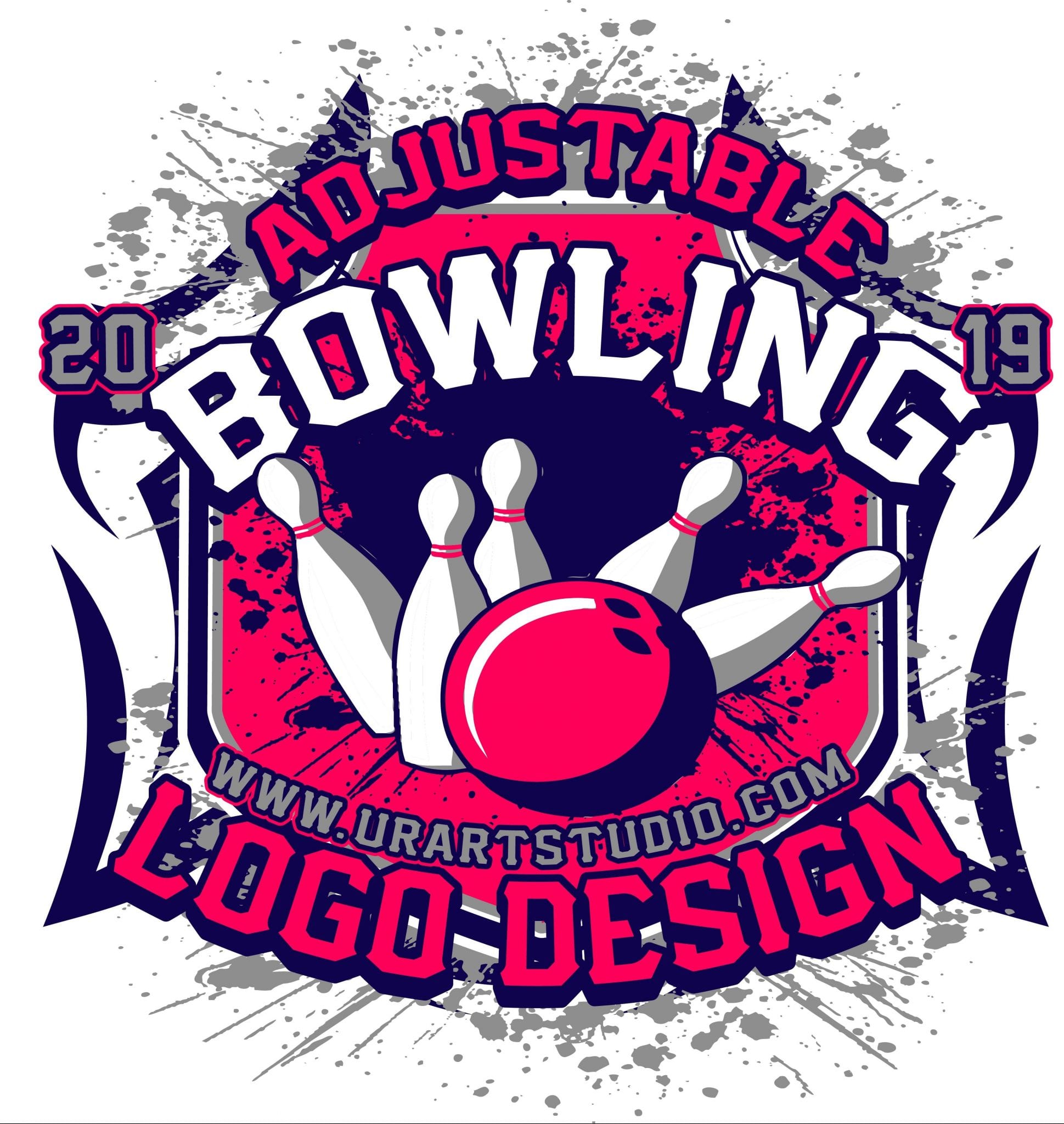 Download BOWLING ADJUSTABLE VECTOR LOGO DESIGN FOR PRINT AI EPS PDF ...