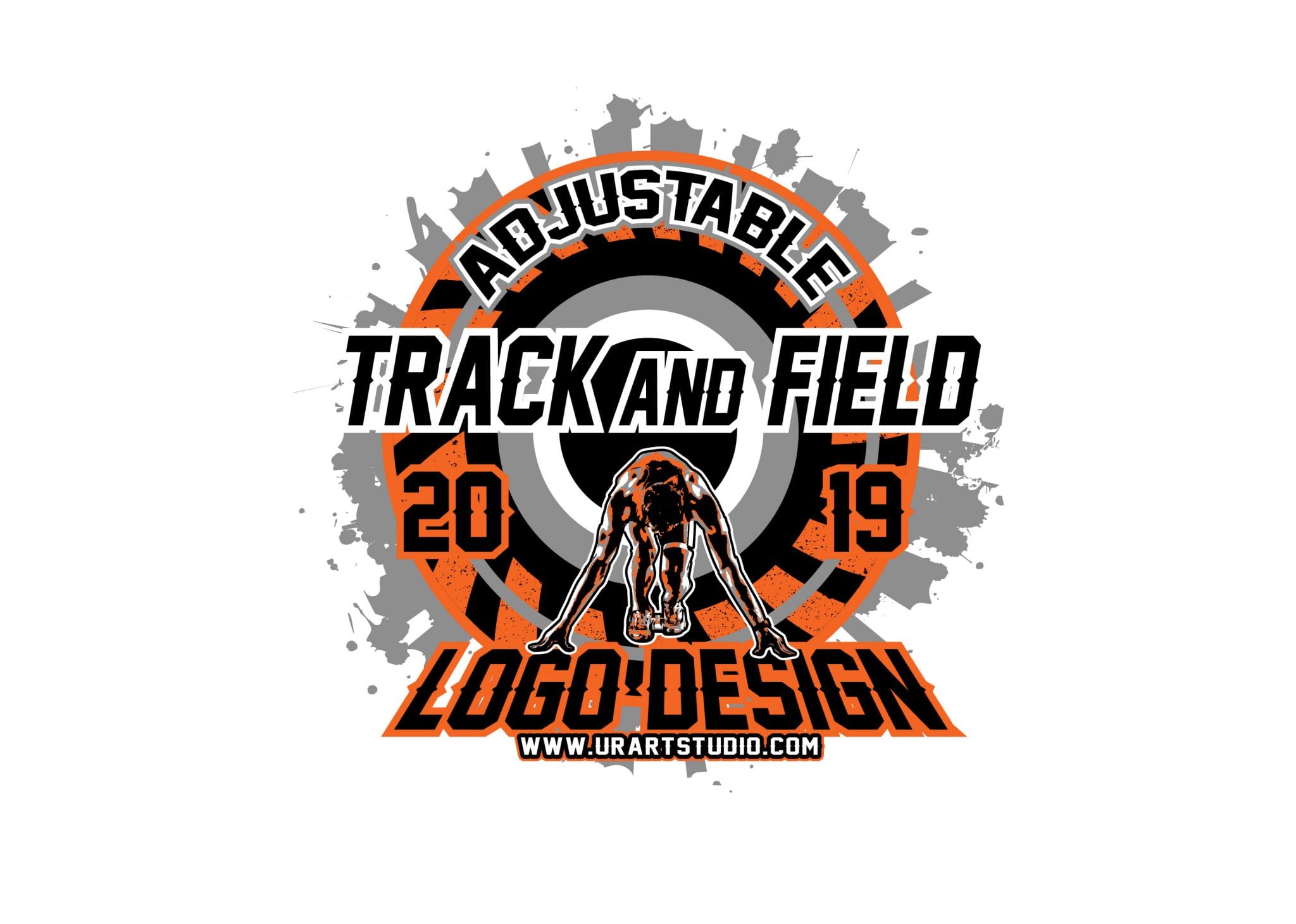 track and field logo designs