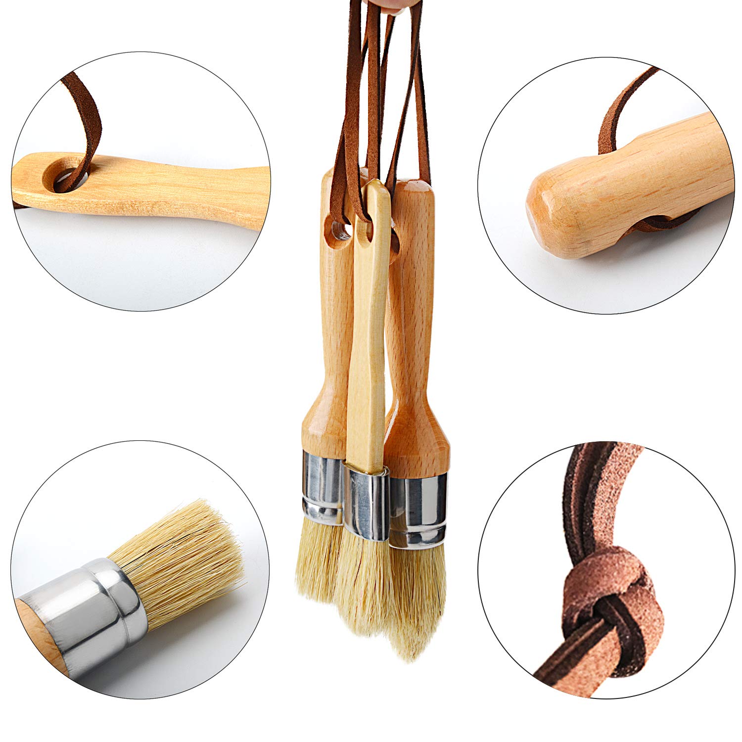 oval brush set 3 UrArtStudio