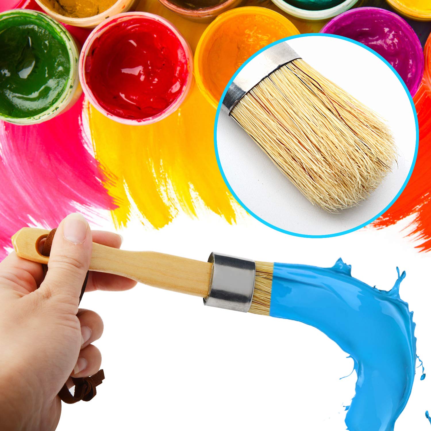 oval brush set 4 UrArtStudio