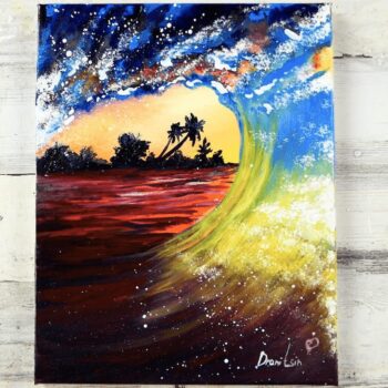 EXCLUSIVE-How-to-paint-exotic-landscape-through-wave-sunset-199