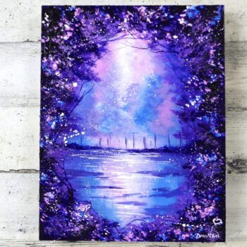 floral landscape
