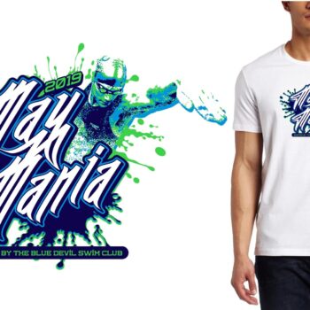 May Mania logo design