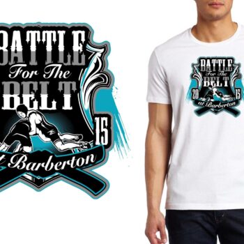 2015 Battle for the Belt at Barberton logo design
