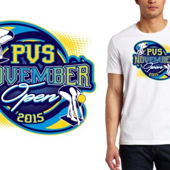 2015 PVS November Open swim logo design