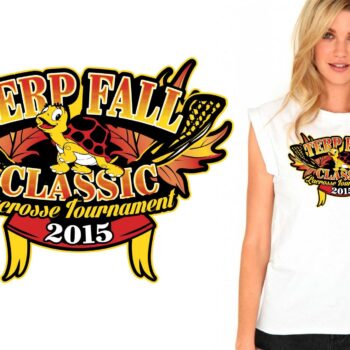 2015 Terrapin Fall Classic Lacrosse Tournament logo design