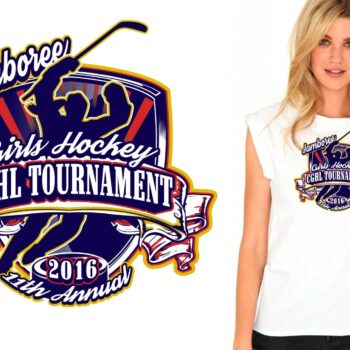 2016 11th Annual CGHL Championship Jamboree logo design