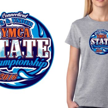 2016 CT 12 & Under Y State Championship logo design