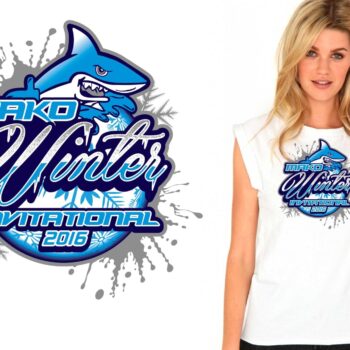2016 Mako Winter Invitational logo design