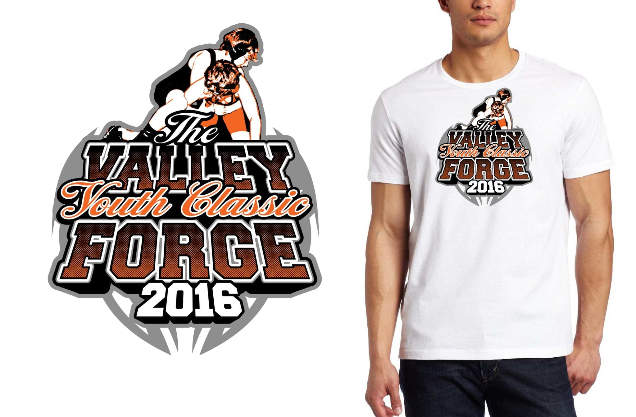 2016 Valley Forge Youth Classic logo design - UrArtStudio