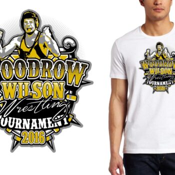 2016 Woodrow Wilson Wrestling Tournament LOGO DESIGN