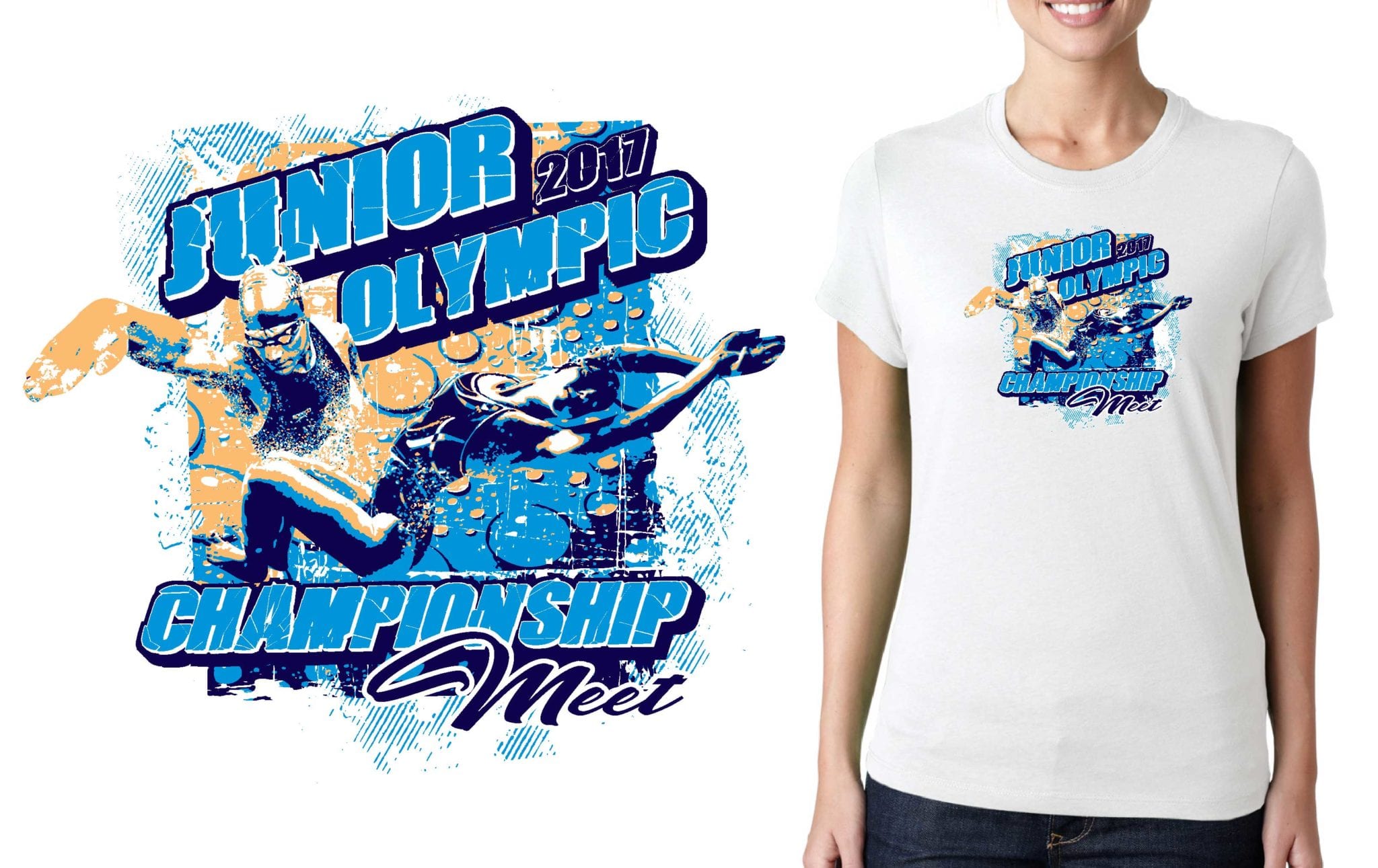 2ND PRINT 3 3 17 2nd logo for Junior Olympic Championship Meet logo ...