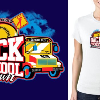 Back To School Showdown logo design