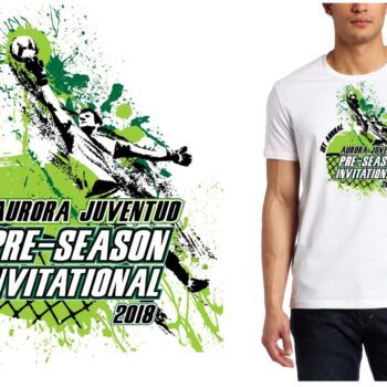 18 1st Annual Aurora Juventud Pre Season Invitational logo design