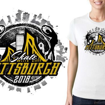 2018 PA Figure Skating logo design