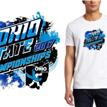 PRINT 3 25 17 Ohio State Championship judo logo design