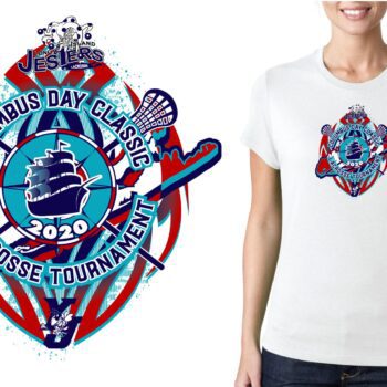 Columbus Day Classic Lacrosse Tournament logo design