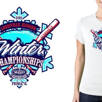 PRINT LS Winter Championships logo design