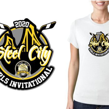 PRINT Steel City Girls Invitational logo design
