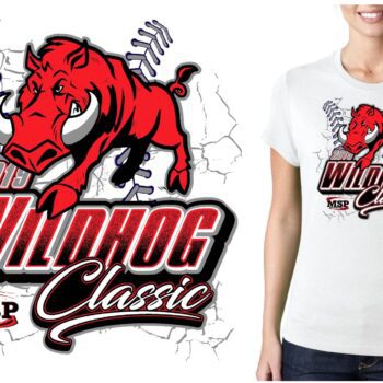 PRINT Wildhog Classic logo design