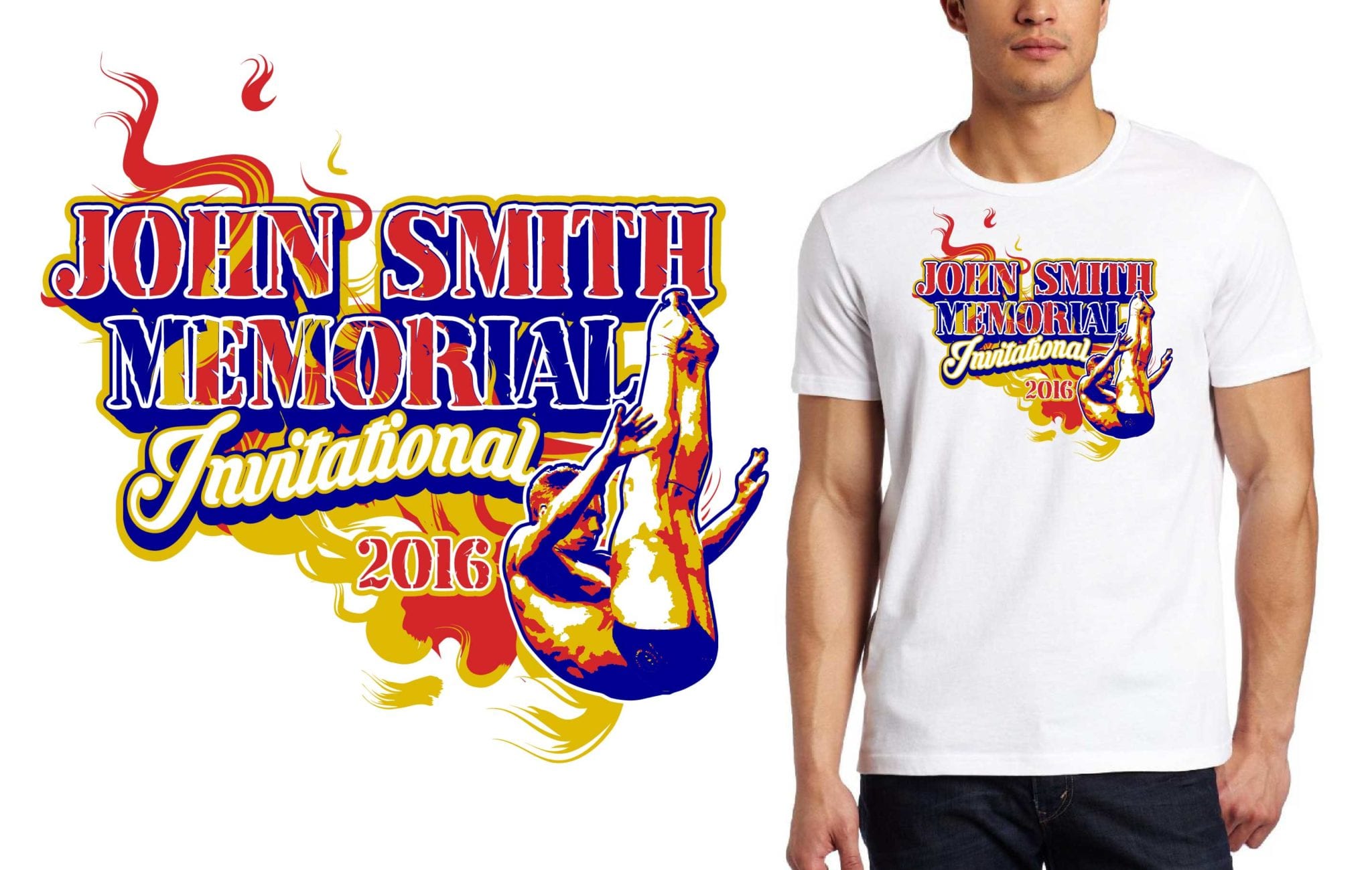 Memorial Day Tournament T-Shirt Design Ideas - Custom Memorial Day