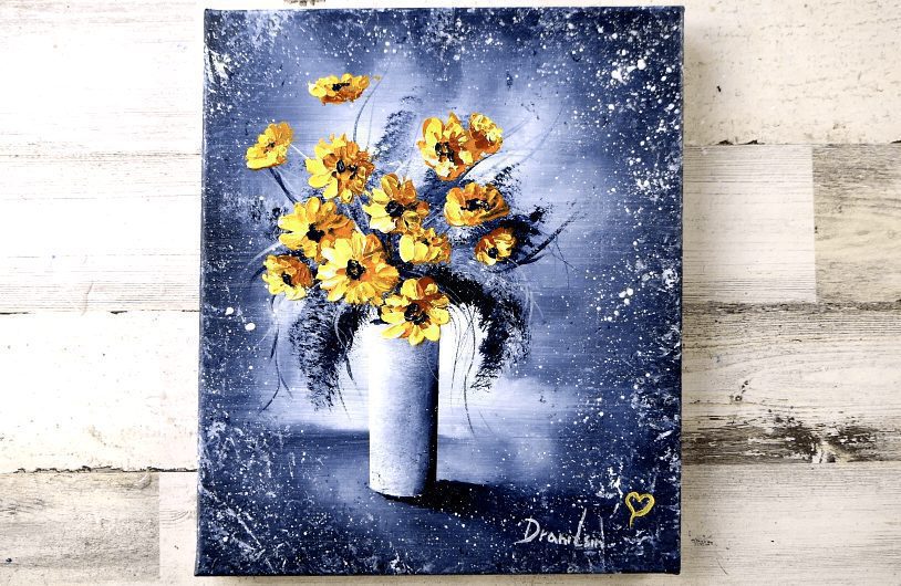 Painting with Crayons - Blooming Brilliant