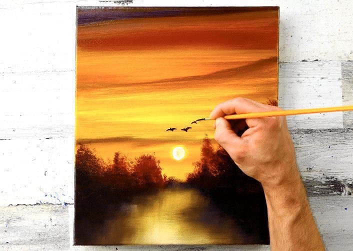 BEAUTIFUL SUNSET | UrArtStudio