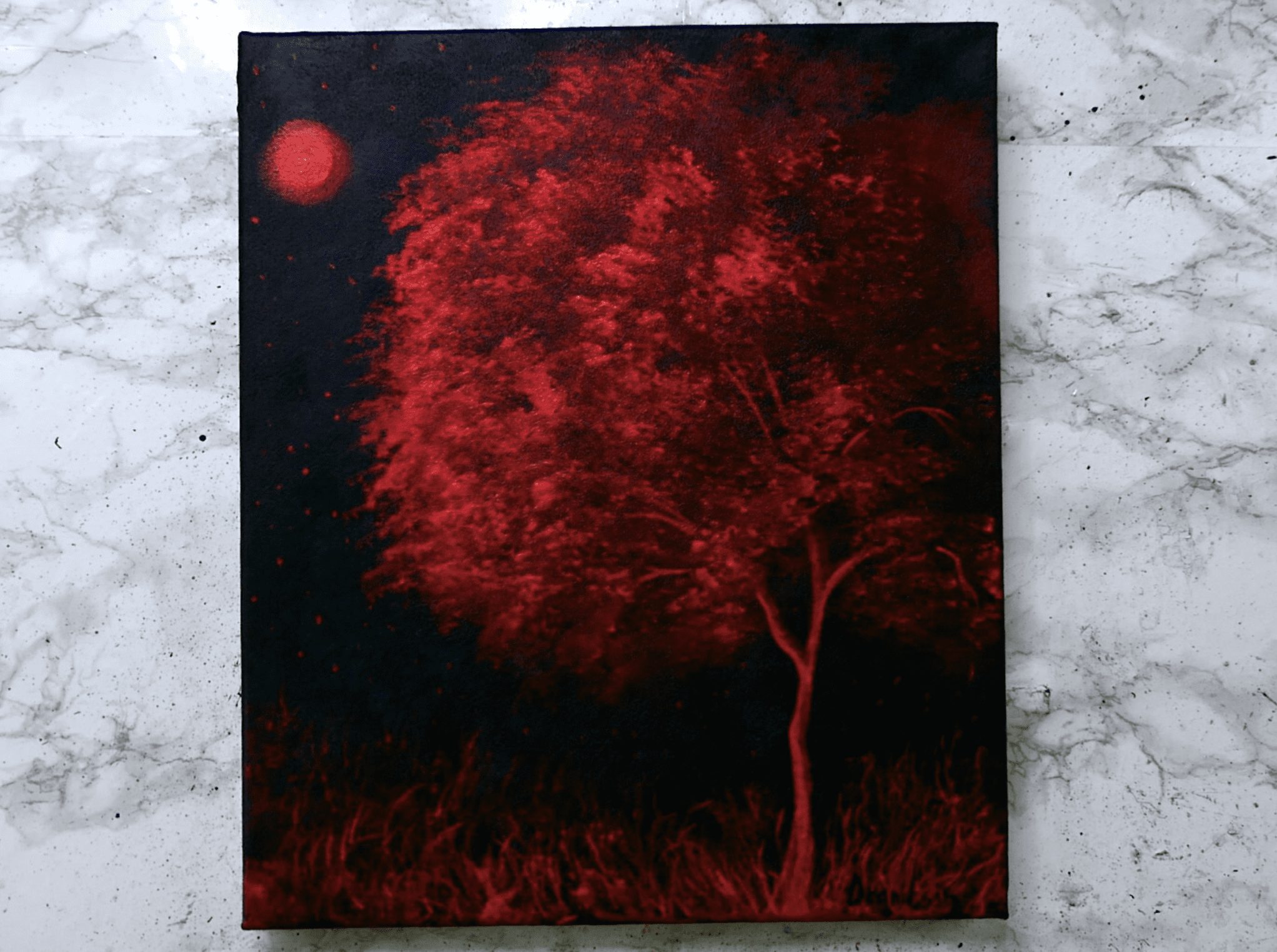 RED TREE | UrArtStudio