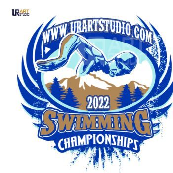 SWIMMING 2022 CHAMPIONSHIP PRINTABLE LOGO DESIGN.ai