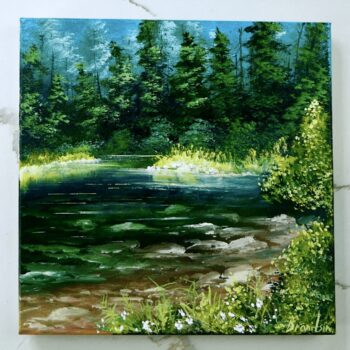 SUNSHINE LAKE PAINTING 3
