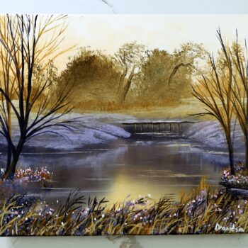 mornin bridge painting 3