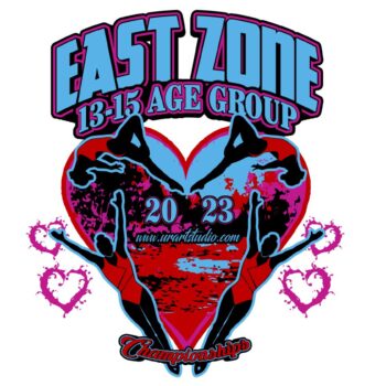 EAST ZONE 13*15 AGE GROUP 2023 CHAMPIONSHIP VECTOR LOGO DESIGN FOR PRINT