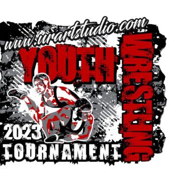 YOUTH WRESTLING TOURNAMENT VECTOR DESIGN FOR PRINT 2023