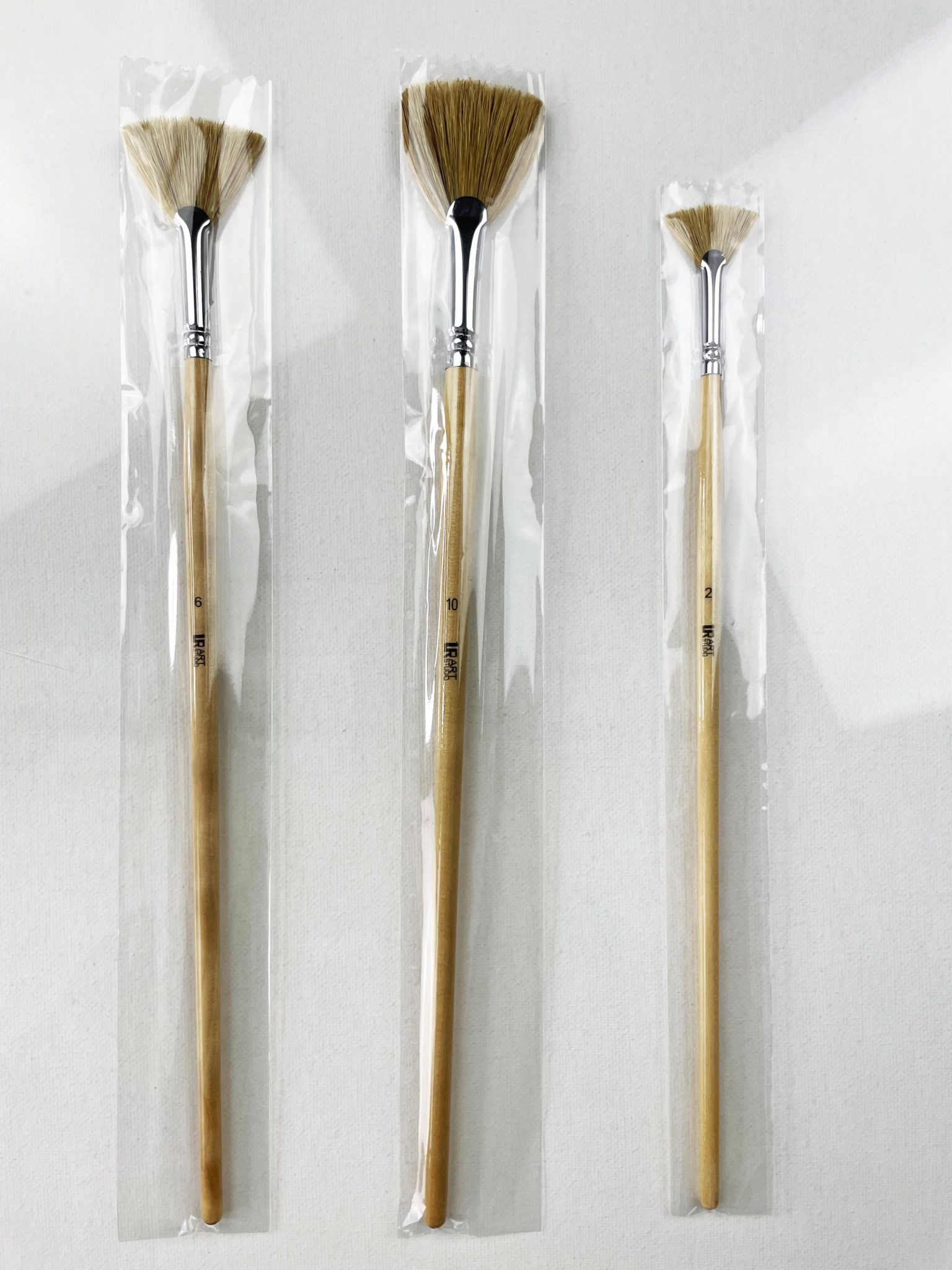 Painting Brush Set Artist Brushes Nylon Fan Brush Set
