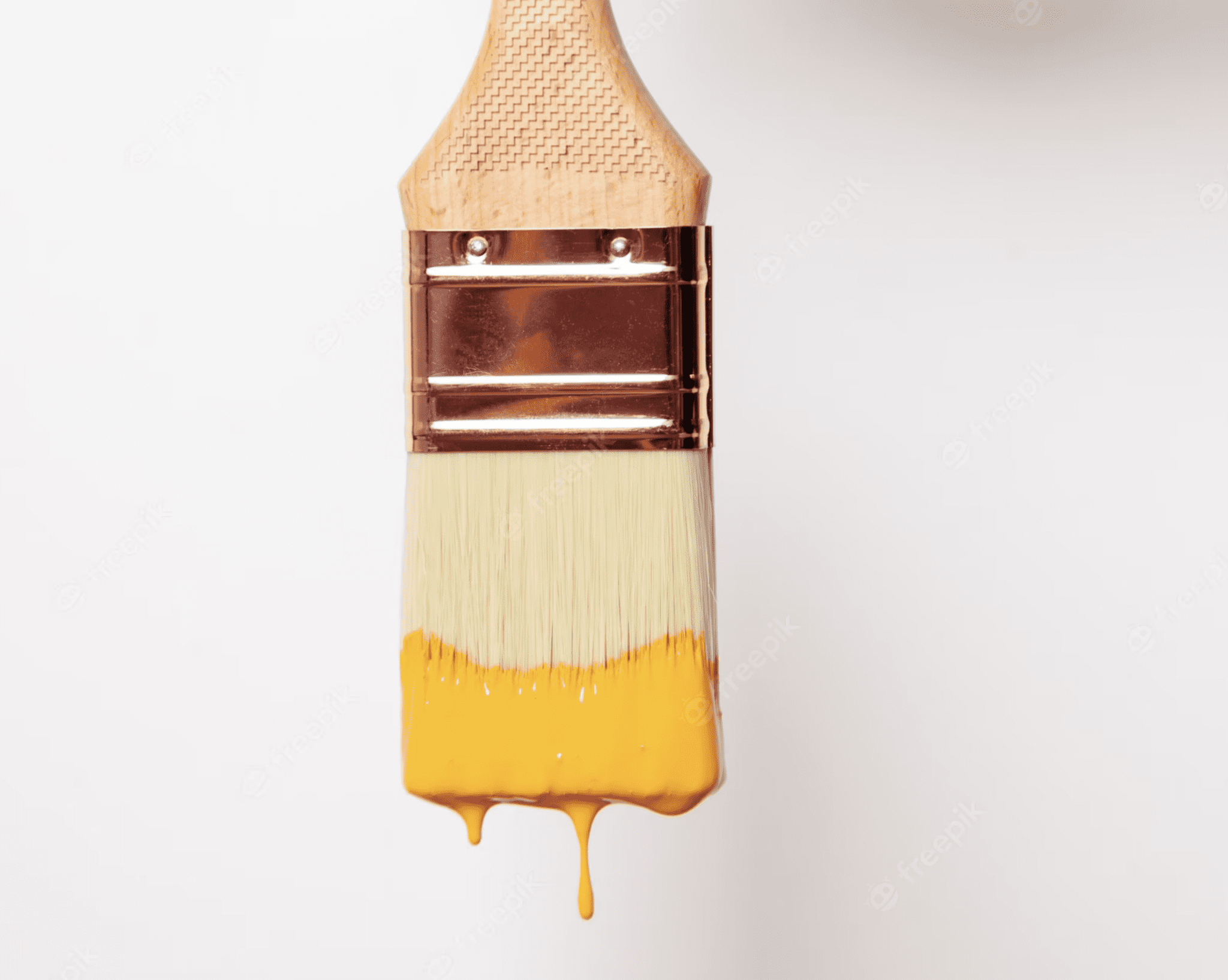 paintbrush dripping paint