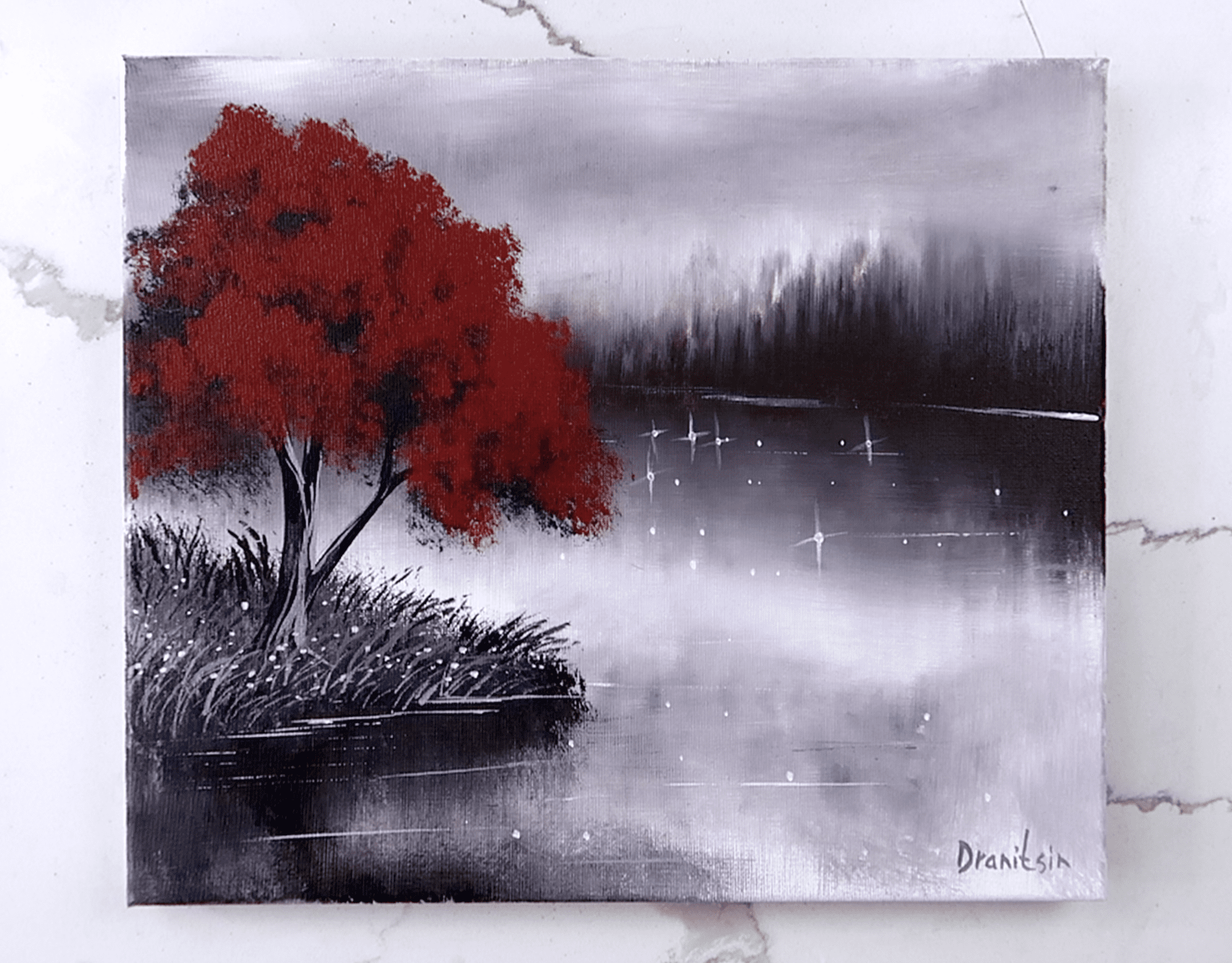 lonely painting