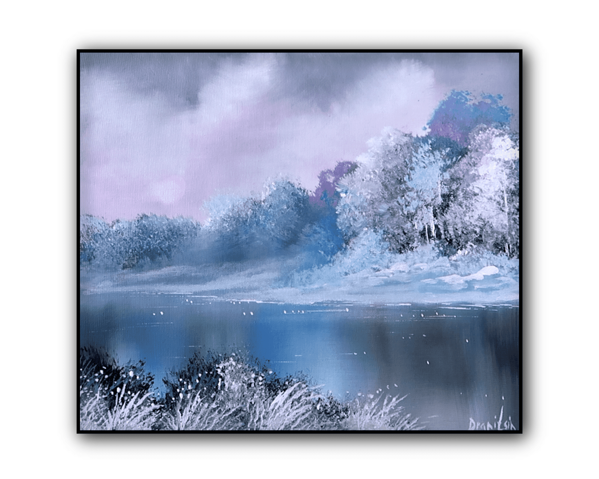 SOFT WINTER REFLECTIONS - UrArtStudio