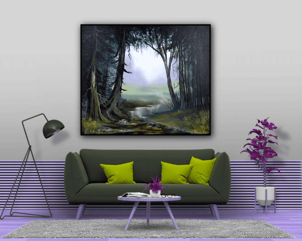 DISPLAY YOUR PAINTING IN A VIRTUAL ROOM AND VIRTUAL ART GALLERY