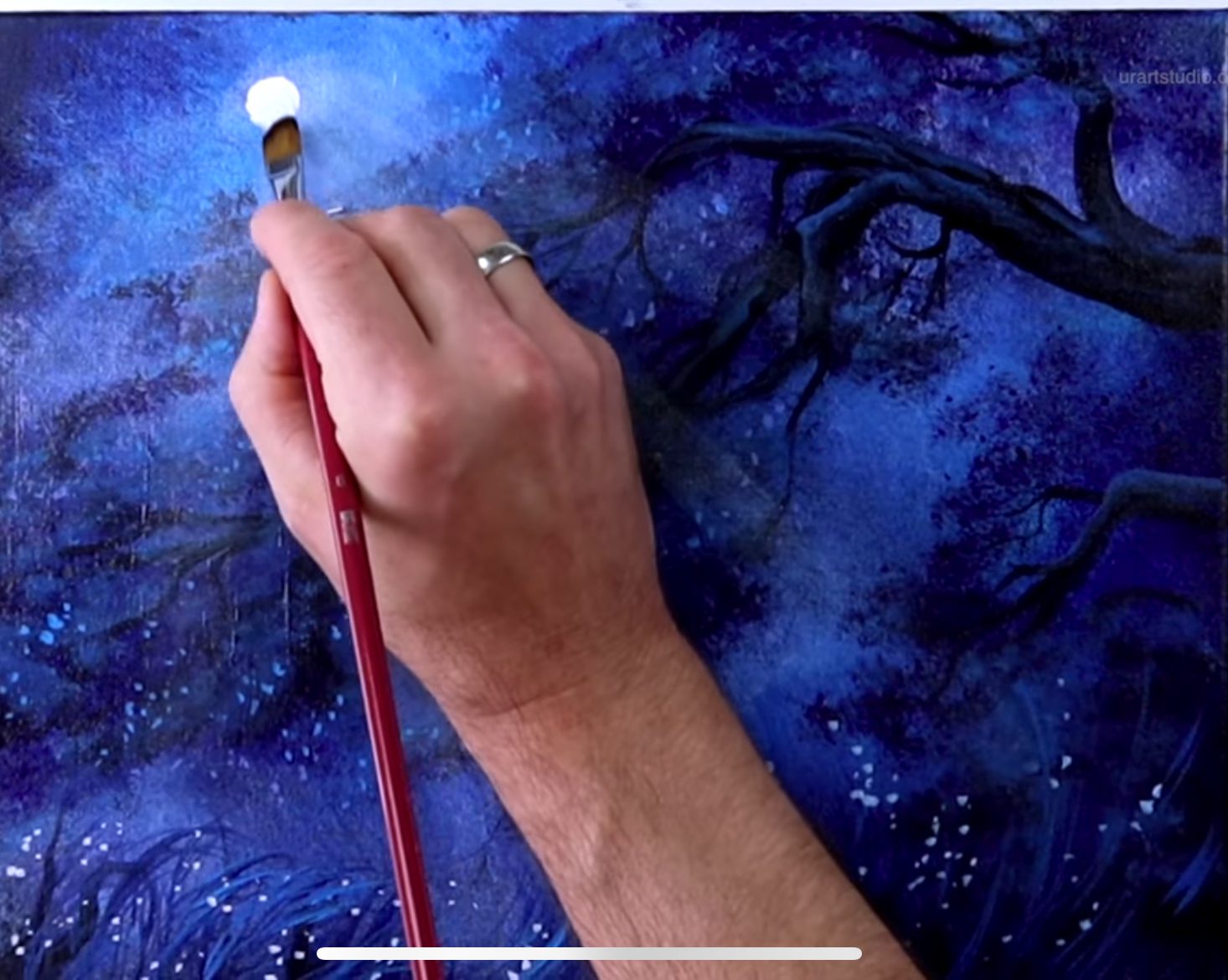 Capturing Serenity: Channeling Tranquility in Acrylic Landscapes ...
