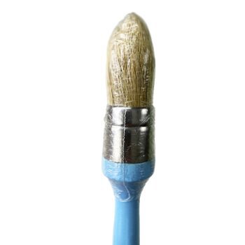 BLUE POINTED OVAL BRUSH